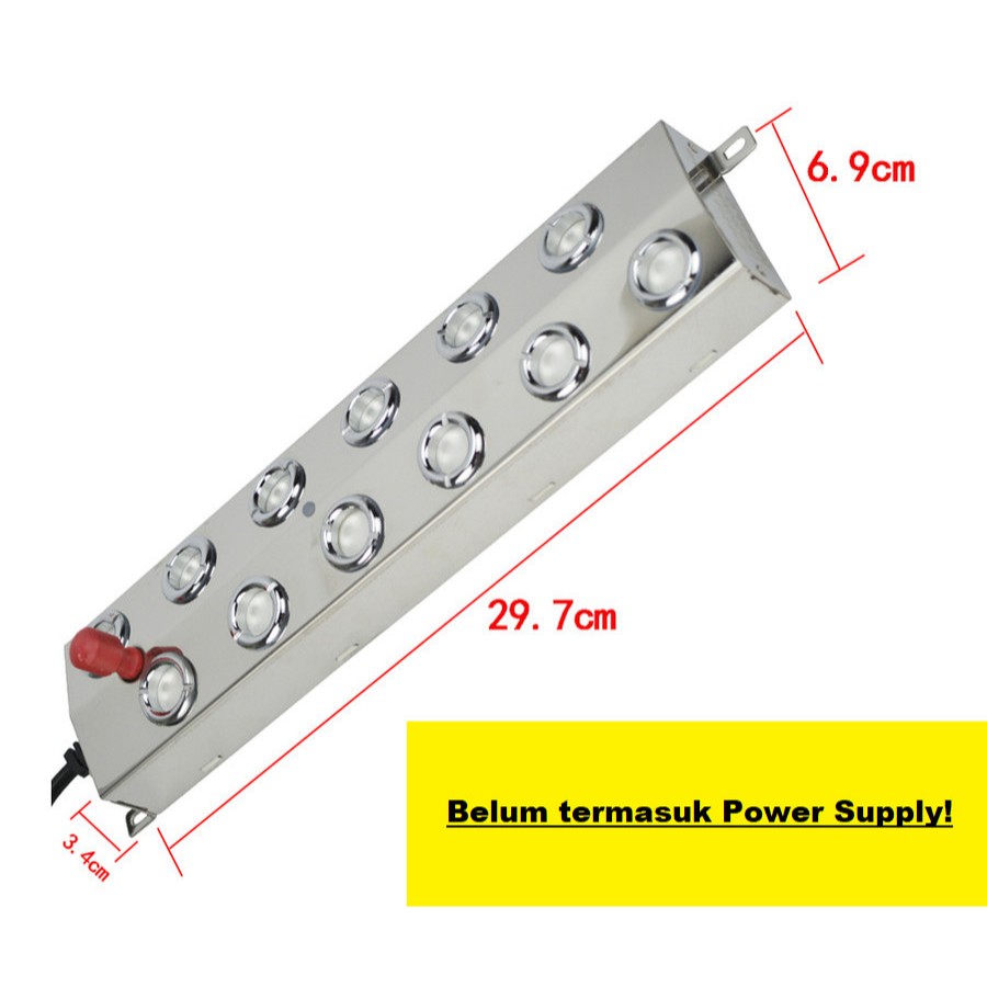 MIST MAKER WALET 12 MATA, MESIN PEMBUAT EMBUN