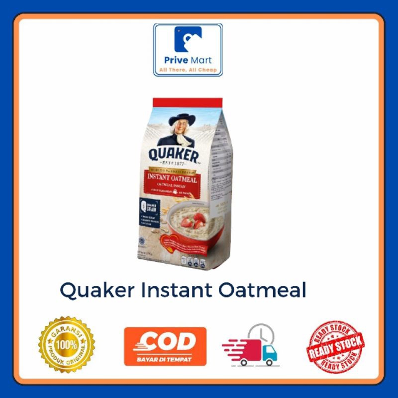 

Quaker Instant Oatmeal 200g Prive Mart