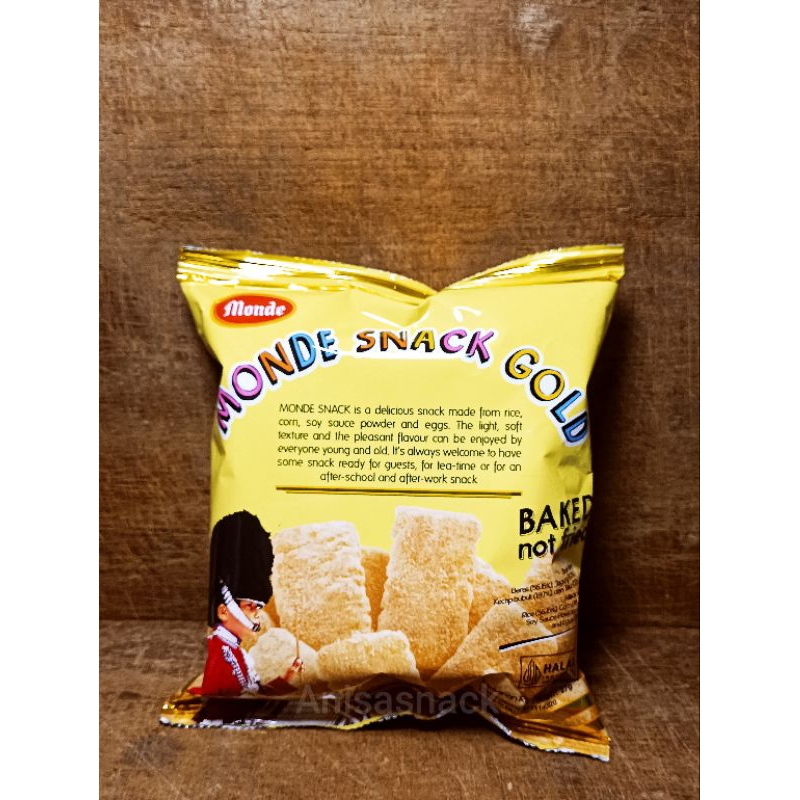 

monde snack gold 30 gr