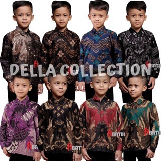Kemeja Anak Cowok Fashion Bju Kekinian Tk Sd Smp Hem Pria Dewasa Terbaru 2024 Baju Batik Ank Laki Di