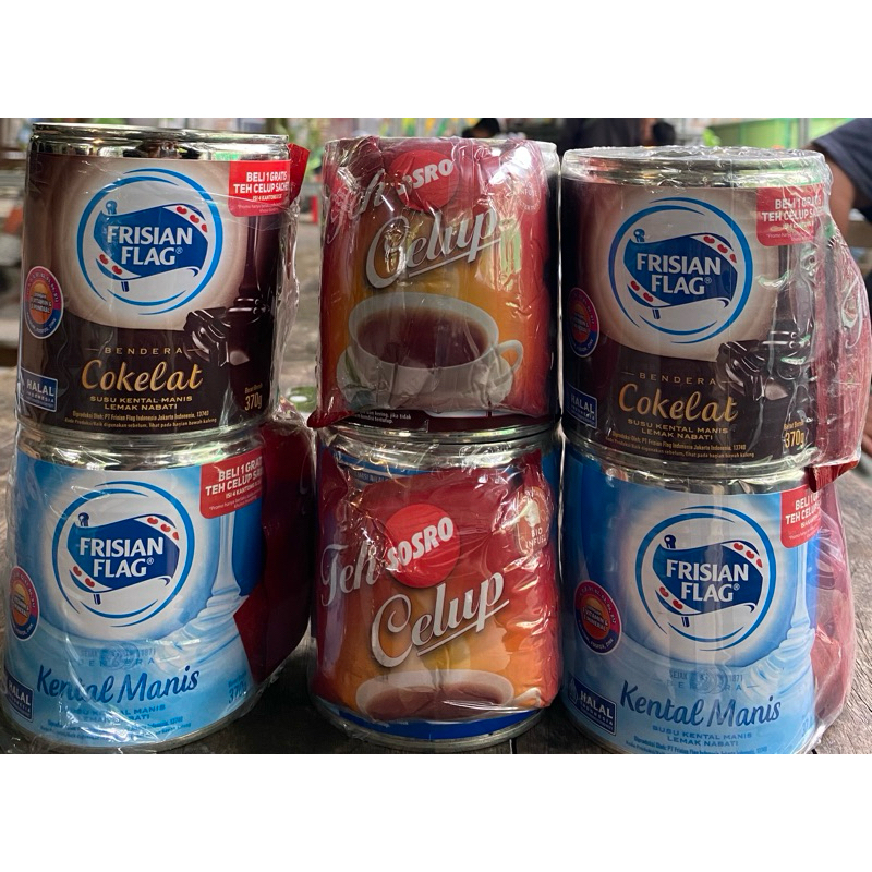 

Susu Frisianflag Kaleng Beli 1 GRATIS Teh Celup