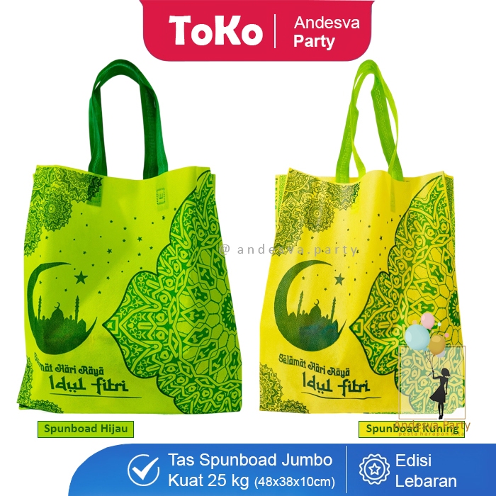 

goodie bag idul fitri JUMBO / tas souvenir lebaran / kantong parcel lebaran / kantong bingkisan 25kg