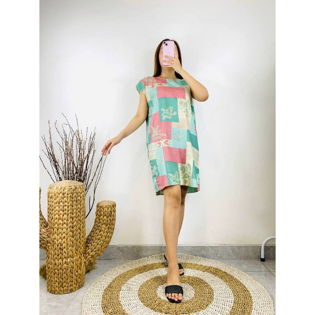 Batik Benang Raja Daster Midi