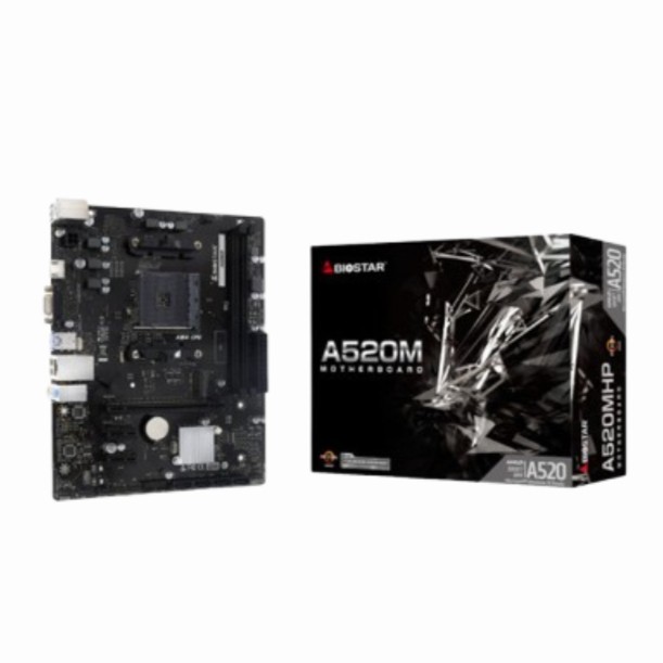 Biostar A520MHP (AM4, AMD A520, DDR4, USB3.2, SATA3)