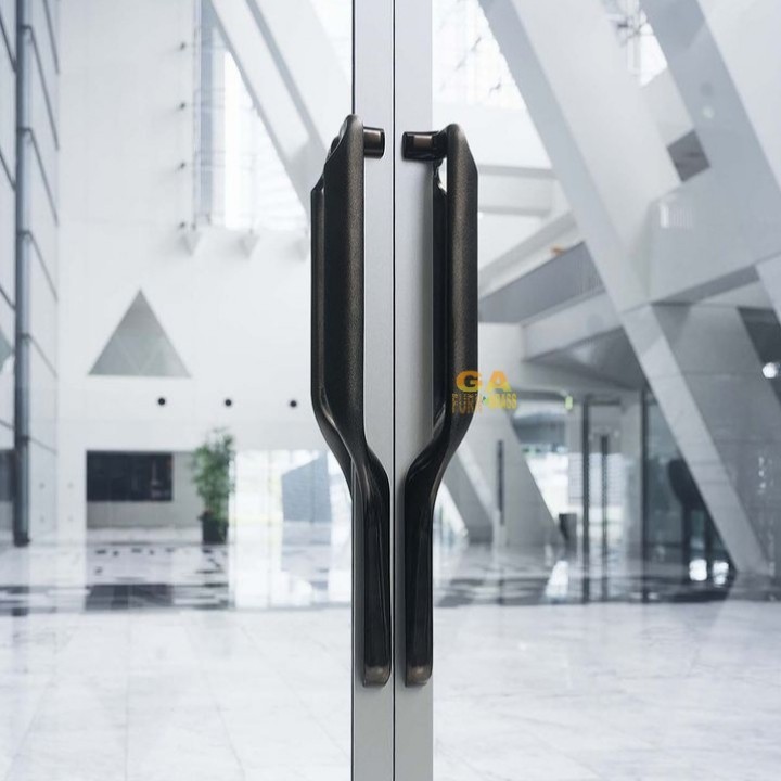 Gagang Pintu/Pull Brass Handle Pintu Mewah Kuningan Motif Y Butterfly/Handle Pintu Rumah Kuningan