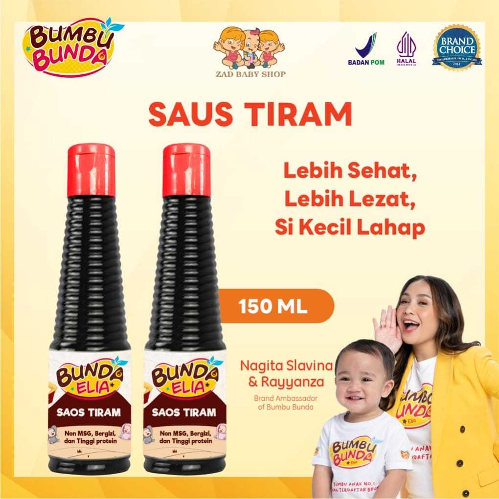 

Bumbu Bunda Elia Saus Tiram Non MSG / Bumbu MPASI / Bumbu Anak Non MSG / Saos Tiram Non MSG / Saus Tiram Halal