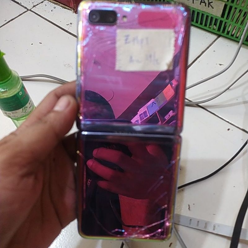samsung z flip 1 minus lcd baca deskripsi