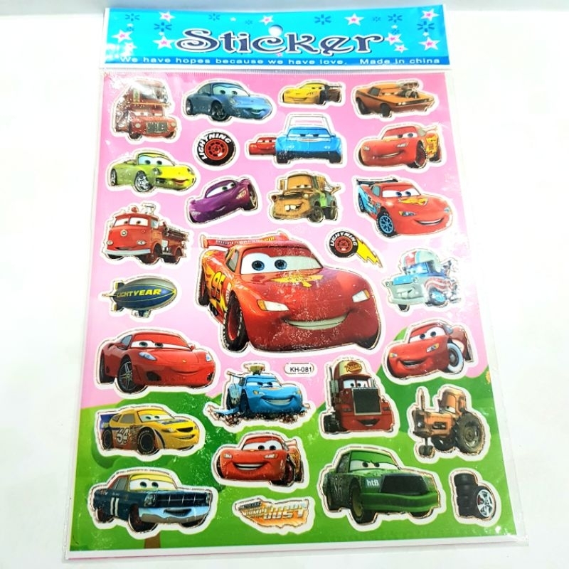 

Sticker Laser Motif Cars KH-081