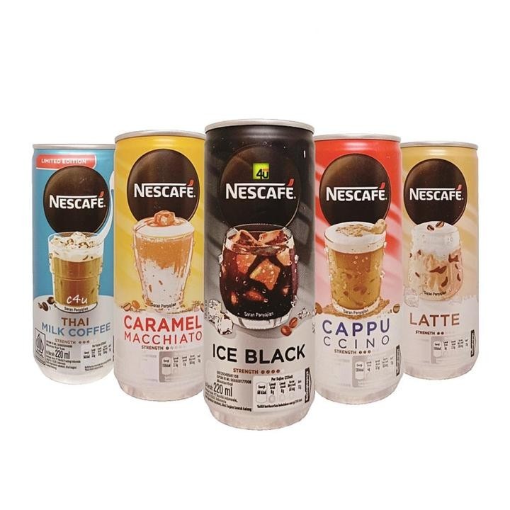 

Nescafe coffee kaleng all varian rasa 220ml