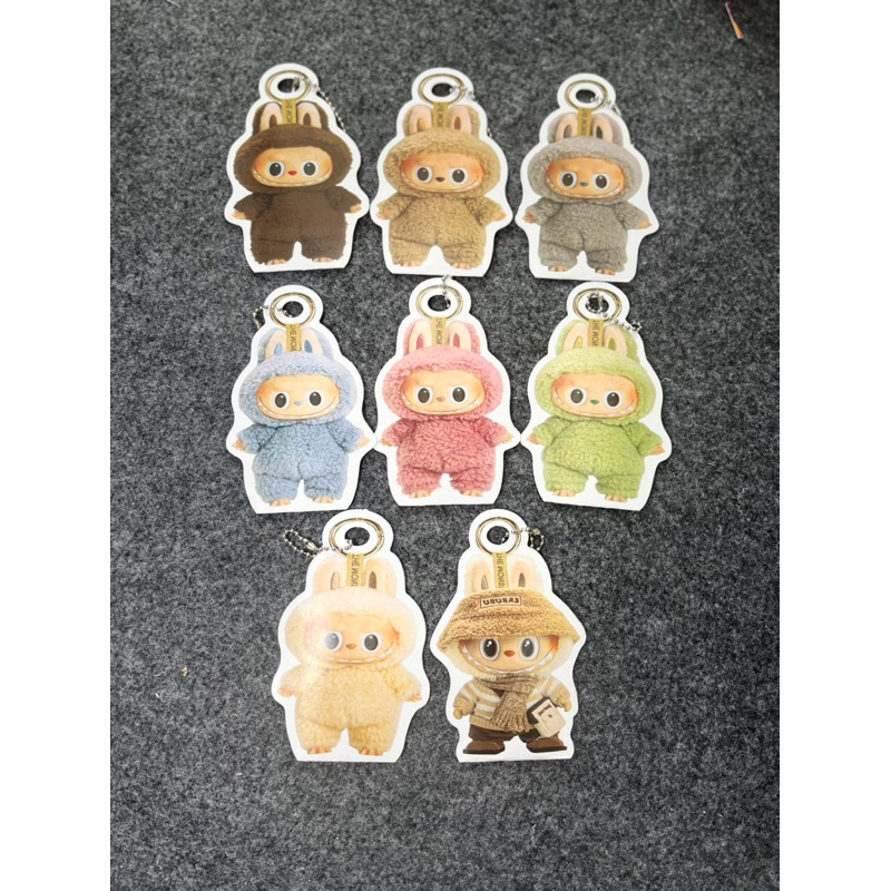 

8PCS AMPLOP LEBARAN 3D KARAKTER LABUBU