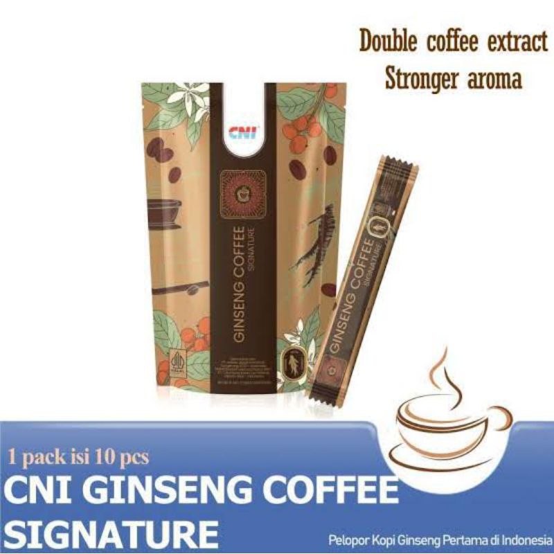 

CNI NEW GINSENG COFFE SIGNATURE KUAT