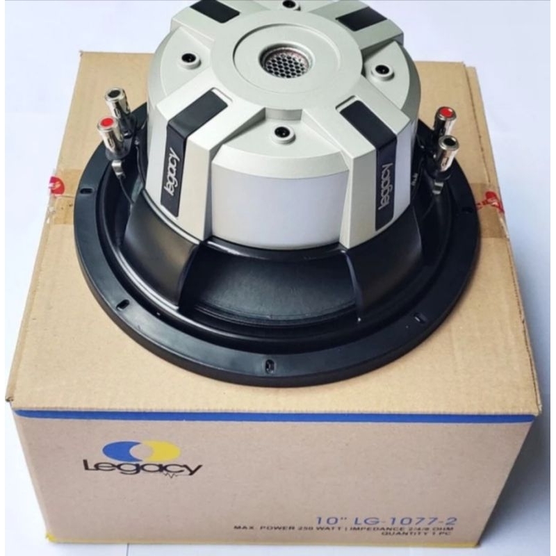 subwoofer legacy 10 inch 1077-2 Magnet besar
