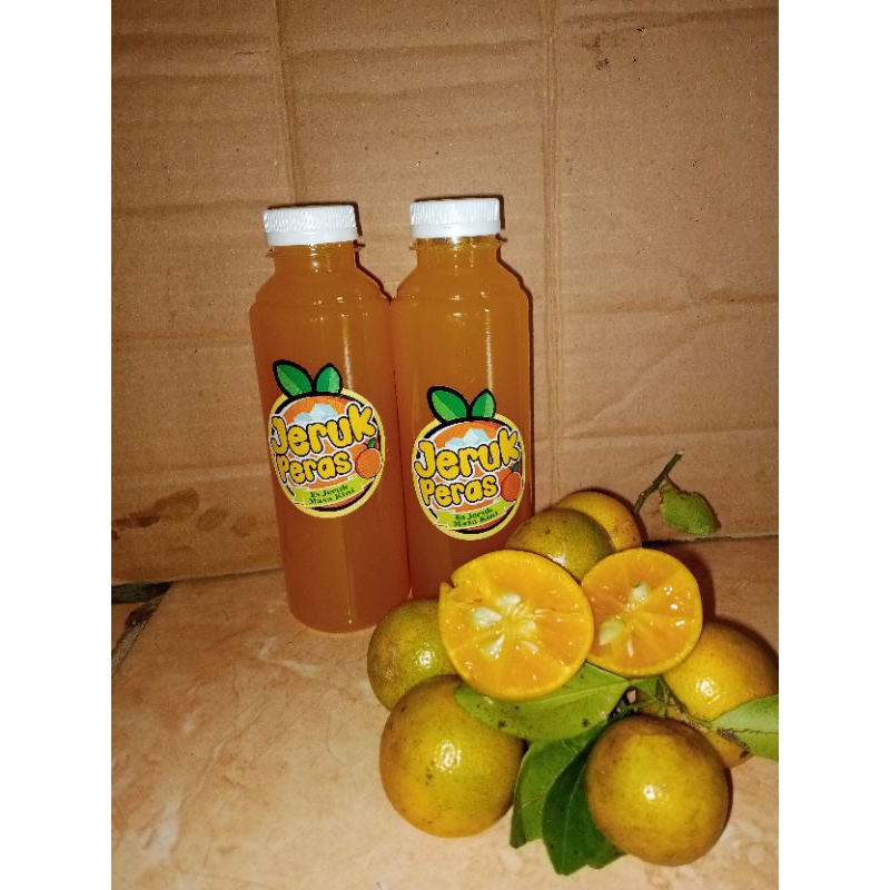 

perasaan jeruk peras 250ml segar