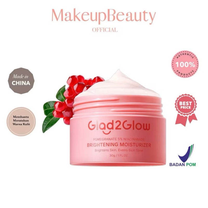Glad2Glow Moisturizer Pink