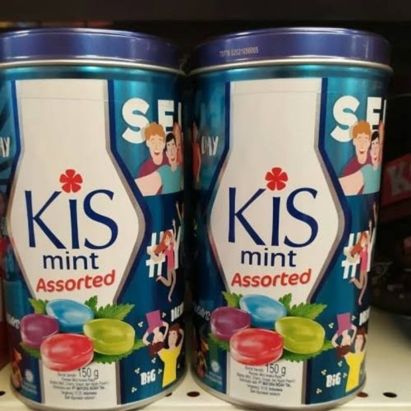 

Permen kiss Assorted kaleng 150gr