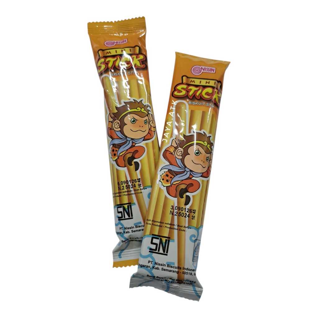 

BISKUIT NISSIN MINI STICK 13G STIK BISKUIT ASIN GURIH