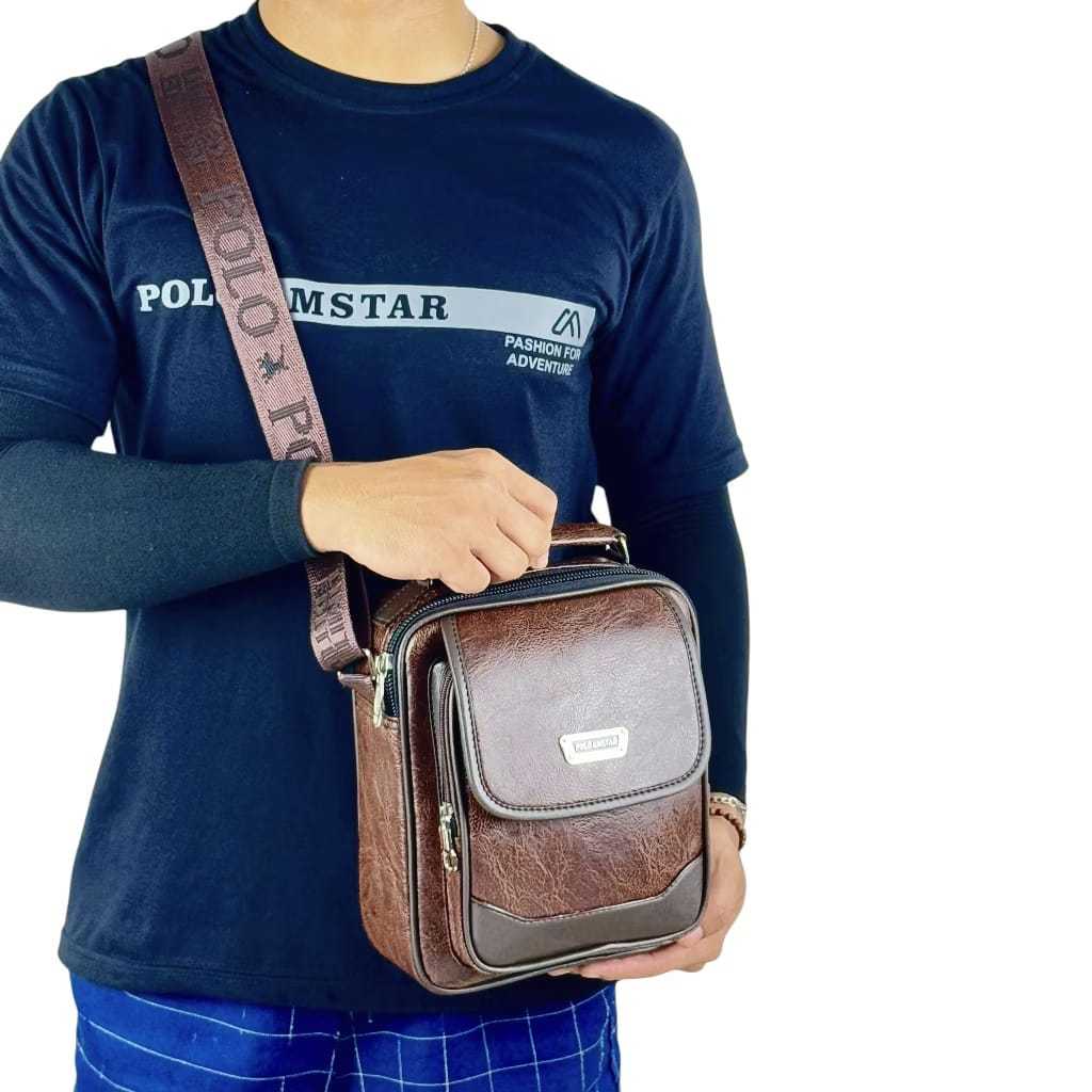 Tas Pria POLO AMSTAR Sling Bag