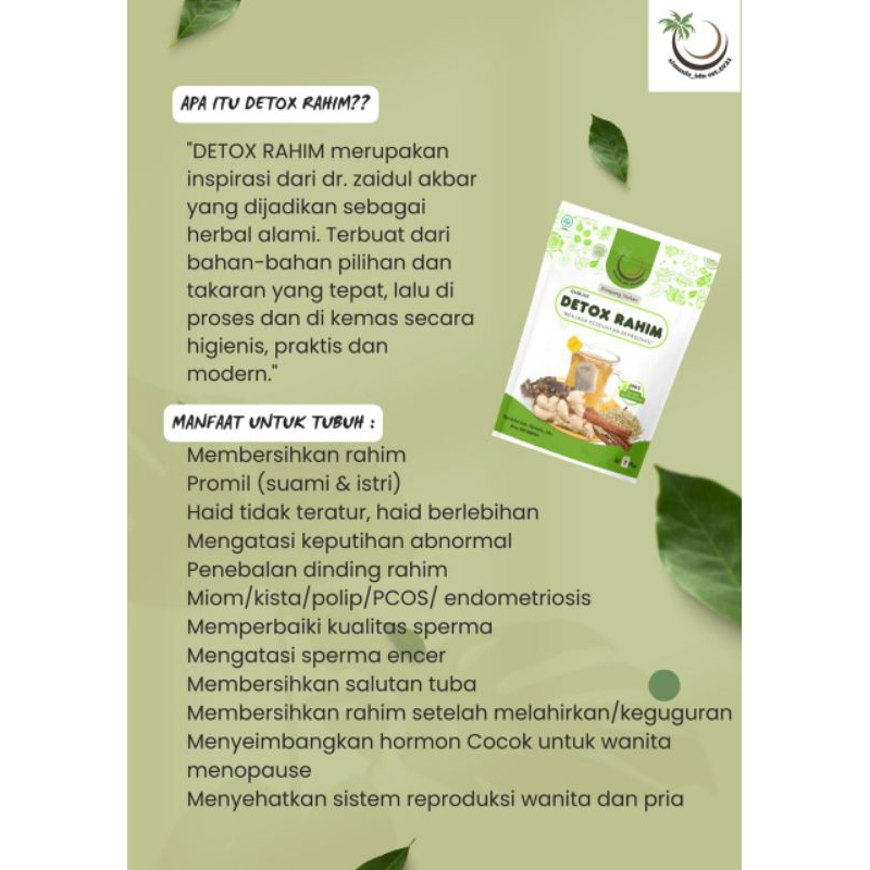 

DETOX RAHIM