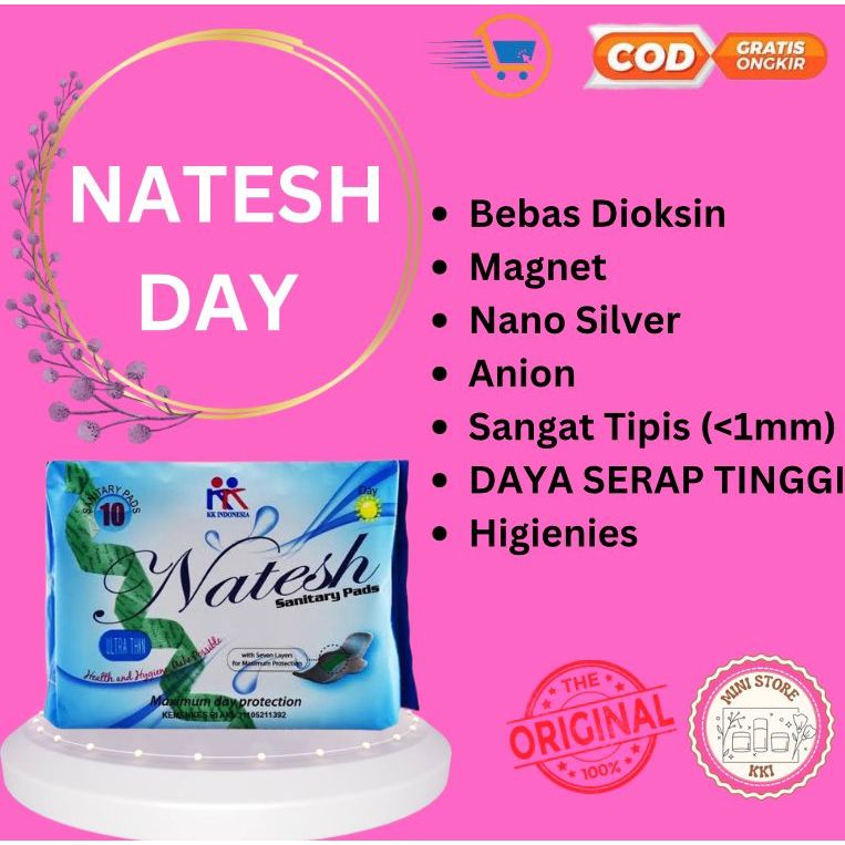 Natesh Pembalut Natesh Day Original KK Indonesia