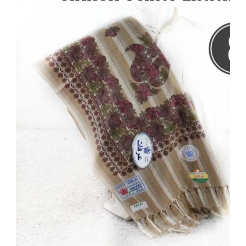 Sorban Salur Print Embos, Sorban Kashmiri Arifat Print Salur