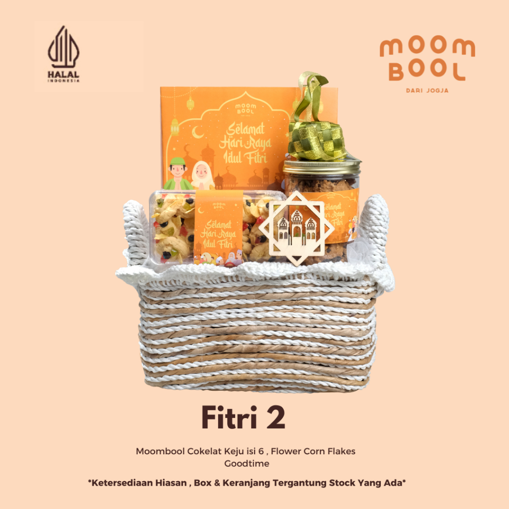 

Moombool Hampers Parcel Lebaran Idul Fitri 2025 / Gift Box / Hampers Paket Oleh-Oleh - Fitri 2