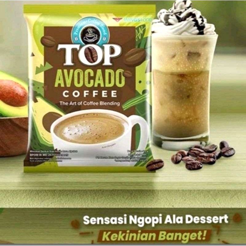 Kopi Top Coffee Avocado