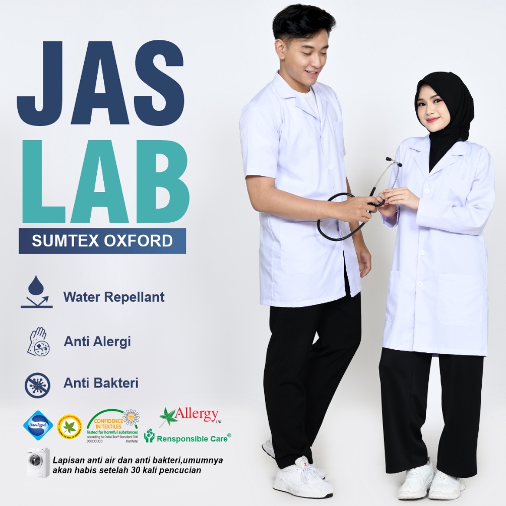 Sale Jas Jas Lab Lengan Panjang  Lengan Pendek Jas Praktek Farmasi Baju