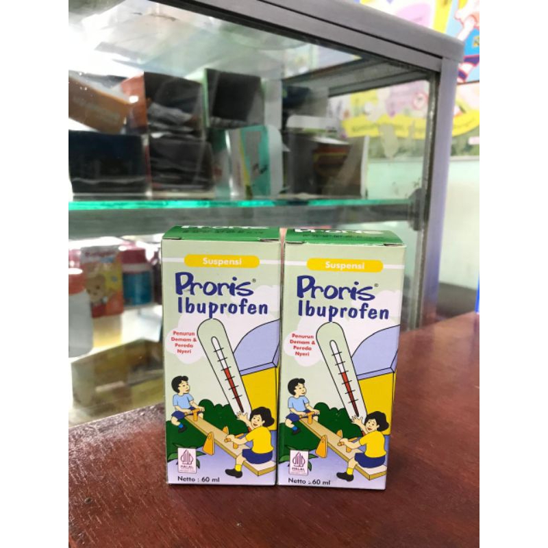 PRORIS SUSPENSI 60ML ( jeruk ) & PRORIS FORTE SUSPENSI 50ML ( Strawberry )