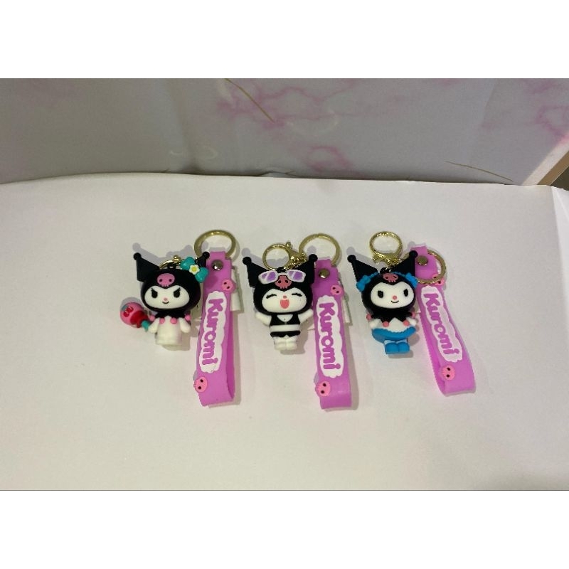 GANTUNGAN KUNCI KUROMI GOLD RING