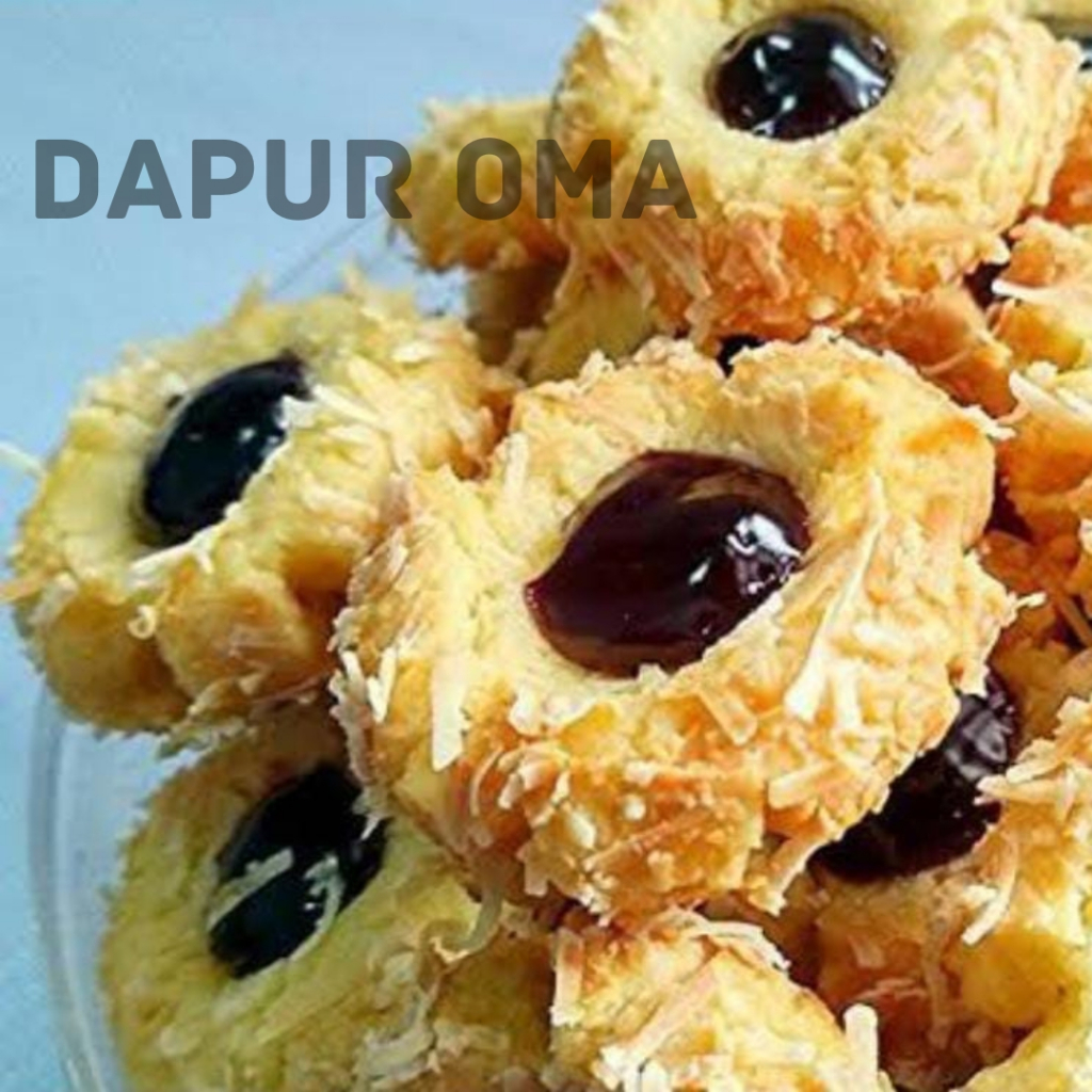 

KUE KERING THUMBPRINT KUE TOPING COKLAT KUE KERING LEBARAN DAPUR OMA