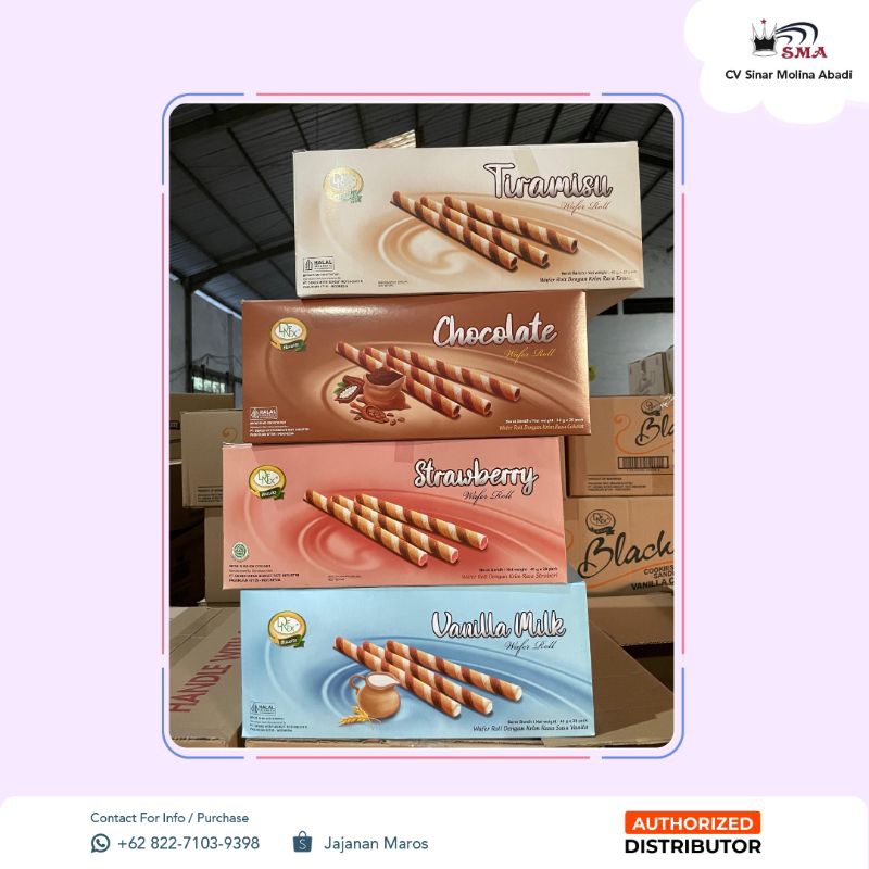 

SNACKMURAH - Denex Wafer Roll