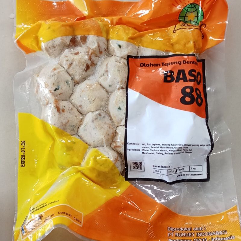 

Bakso Jamur Vegan Analog Ruhuey 300 gram