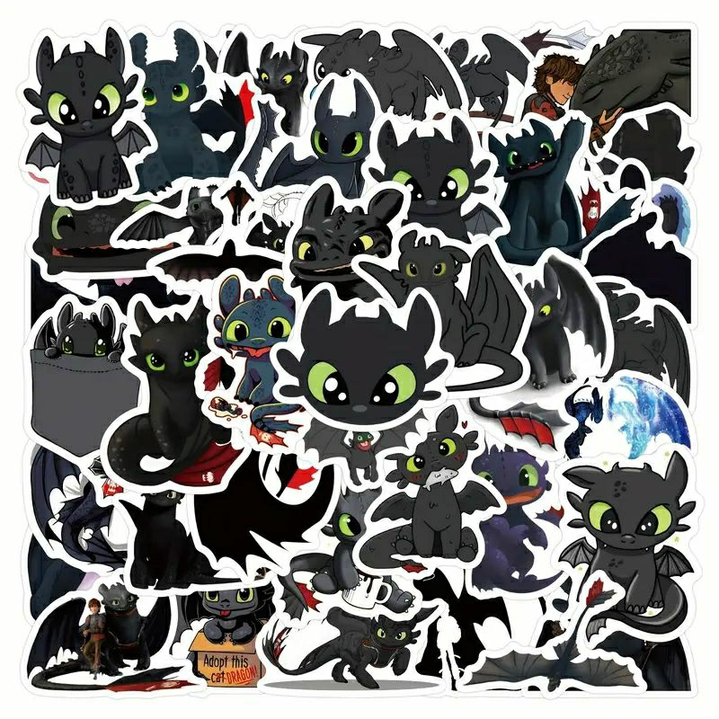 

Stiker Pack Toothless Cutes Stiker Toothless Stiker High Quality, Stiker Aesthetic Stiker Laptop Stiker Helm Stiker Tumblr Stiker HP, Aksesoris Hp , Anti Air