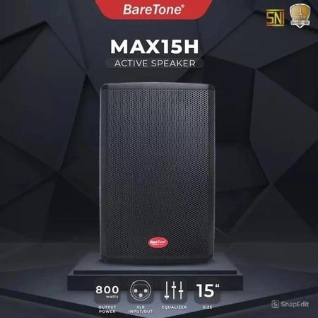 speaker aktif baretone MAX15H 800watt max 15 h max15 h original baretone original