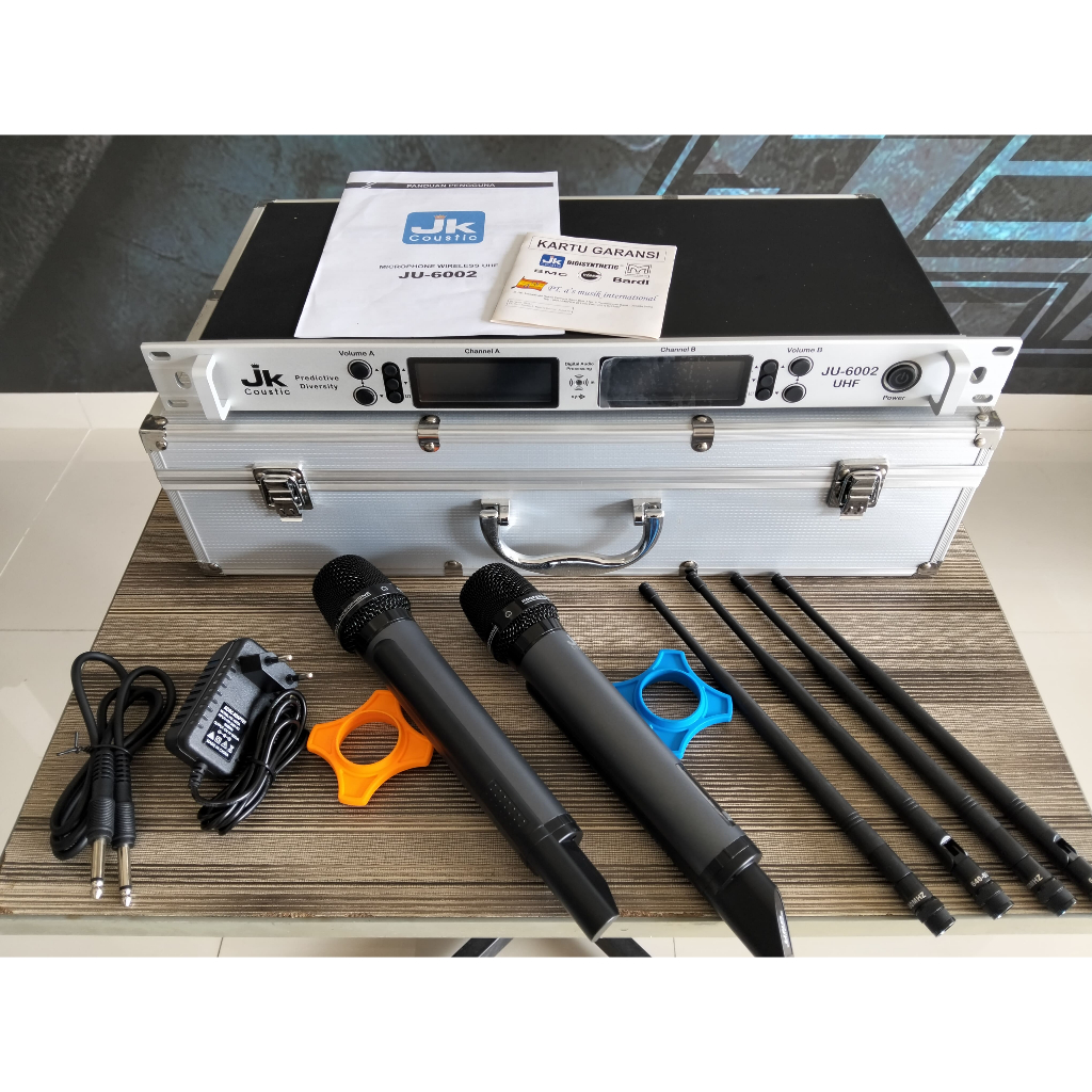 MICROPHONE WIRELESS JU-6002 HH JK Coustic