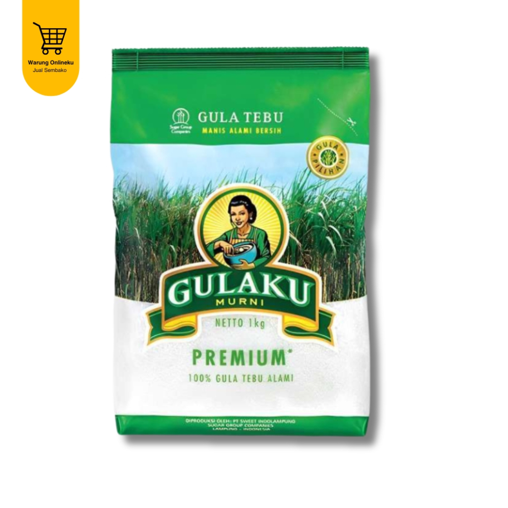 

GULAKU GULA TEBU PREMIUM GULA PASIR 1000gr