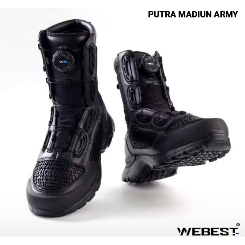SEPATU PDL TALI PUTAR WEBEST PARABELUM