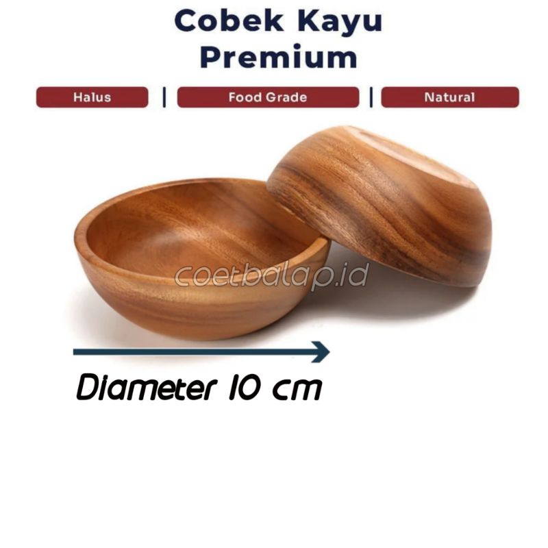 Wadah Sambal Aesthetic Mangkok Sambal Kualitas Terbaik Mangkok Kayu Mini Wadah Sambal Aesthetic