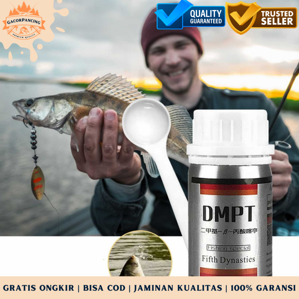 [GP] COD DMPT Essen Umpan Ikan Bubuk Serbuk Additive Powder Fish Carp Lure 80 g Gacor Anti Boncos- G
