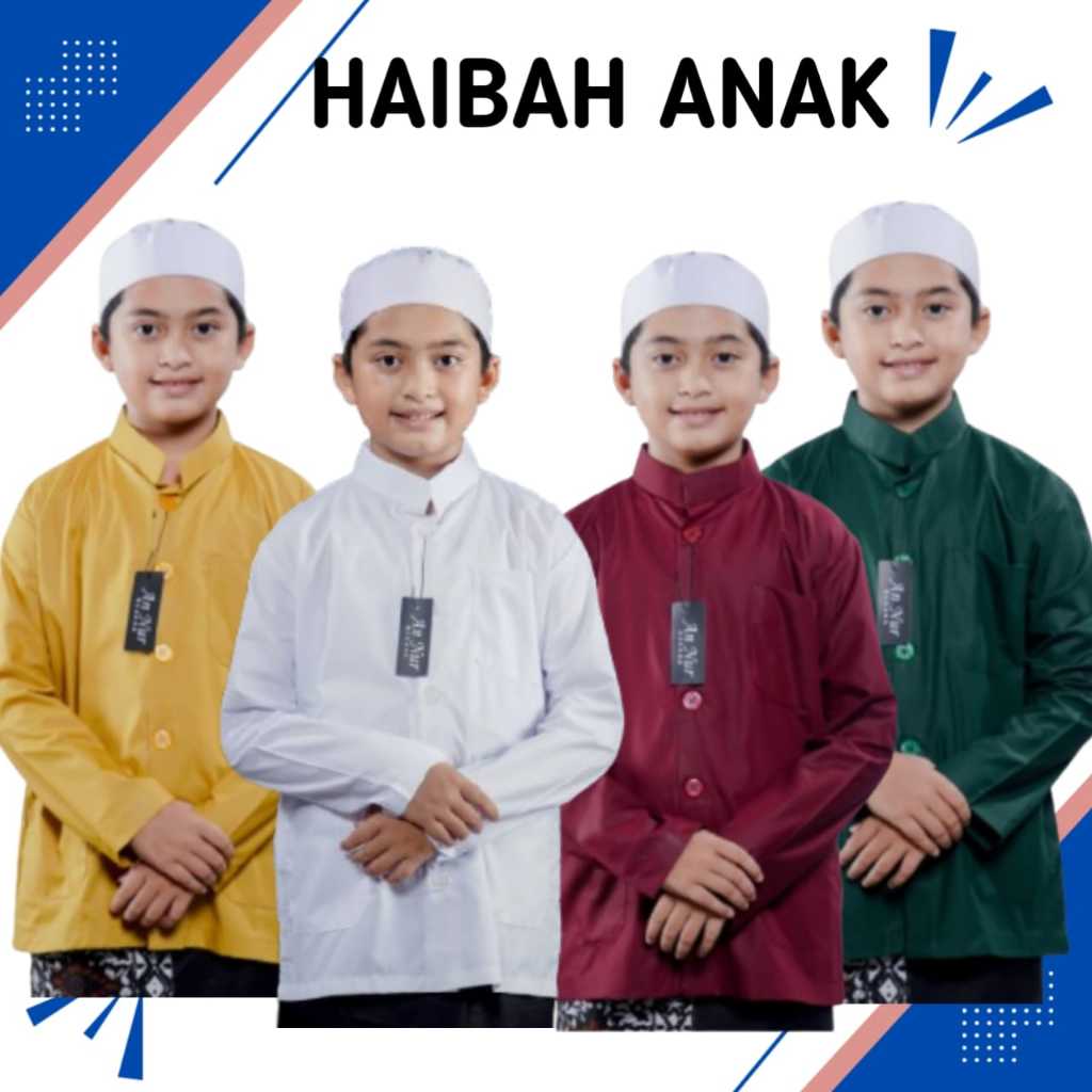 Baju Koko Haibah Ammu Anak Laki Laki
