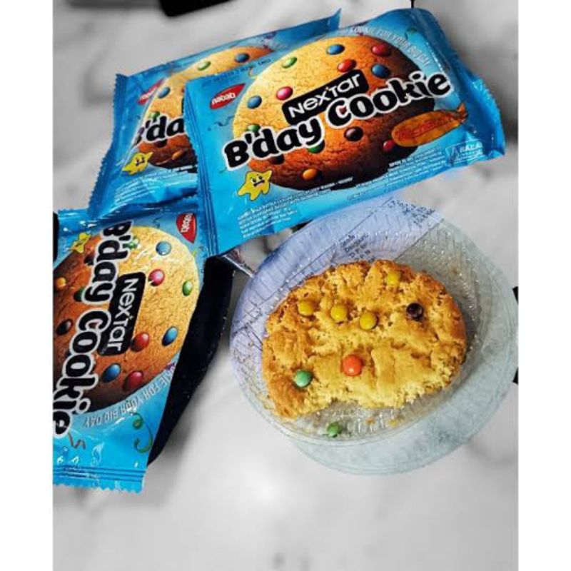 

NEXTAR BDAY COOKIE| 1 pack isi 10 pcs|NABATI GROUP