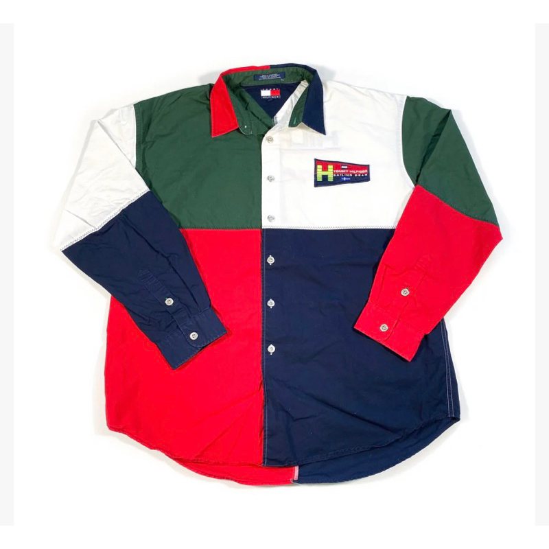 kemeja tommy hilfiger,tommy hillfiger vintage ,tommy hilfiger second,tommy second