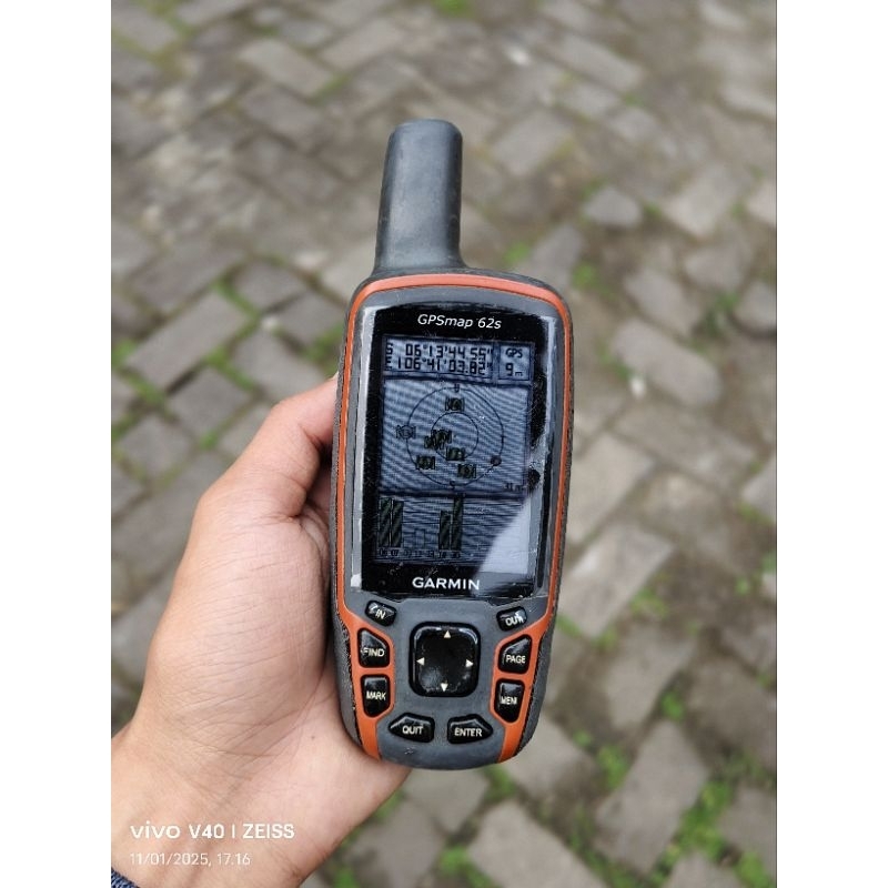 GPS Garmin 62s Bekas