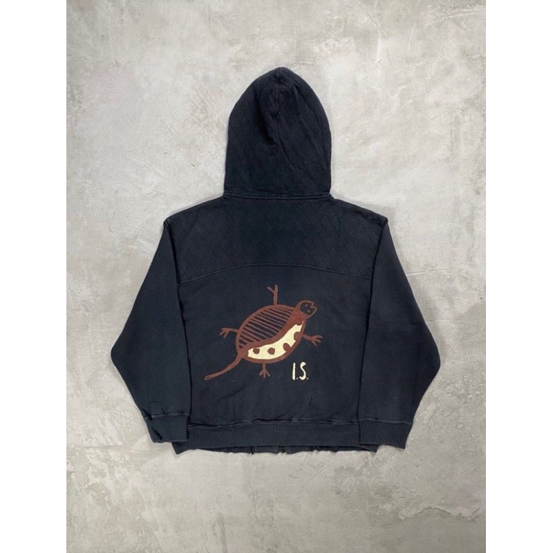 Issey miyake zip hoodie