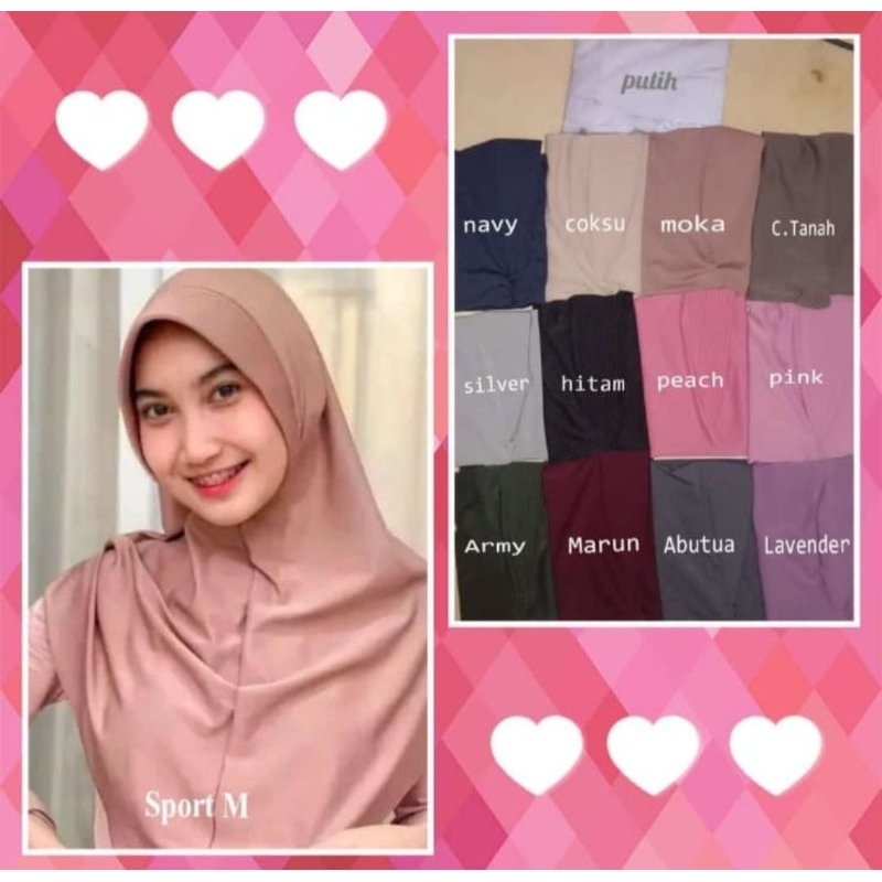 jilbab sport jersy kerudung jilbab jersy warna bergo sport jilbab instan warna