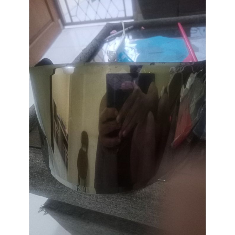Flat visor iridium ink cl 25 (visor only)