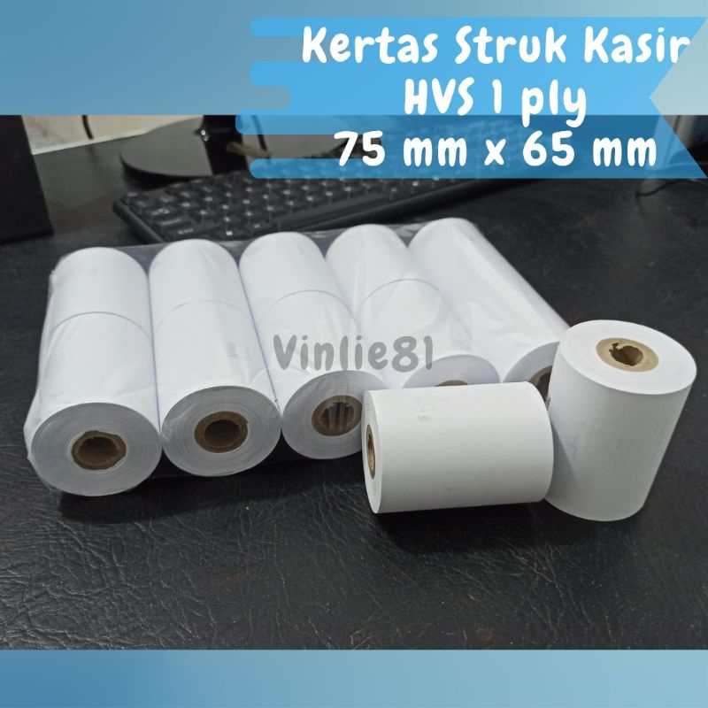 

Kertas Struk Telstrook HVS 75 mm x 65 mm / 7565