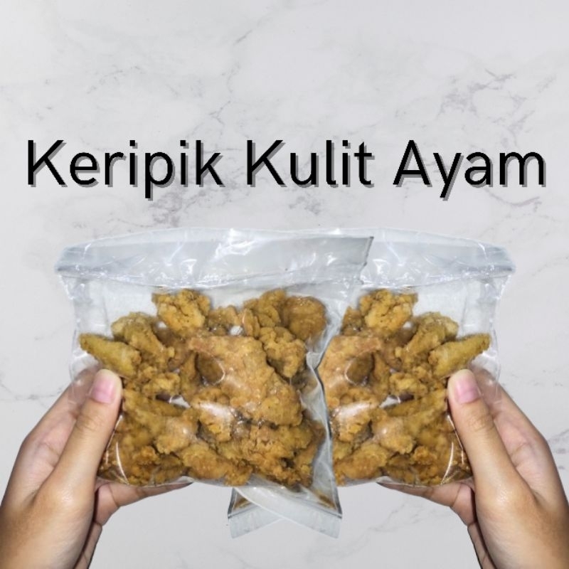 

Keripik Kulit Ayam Crispy - Jajanan Mak Ndit