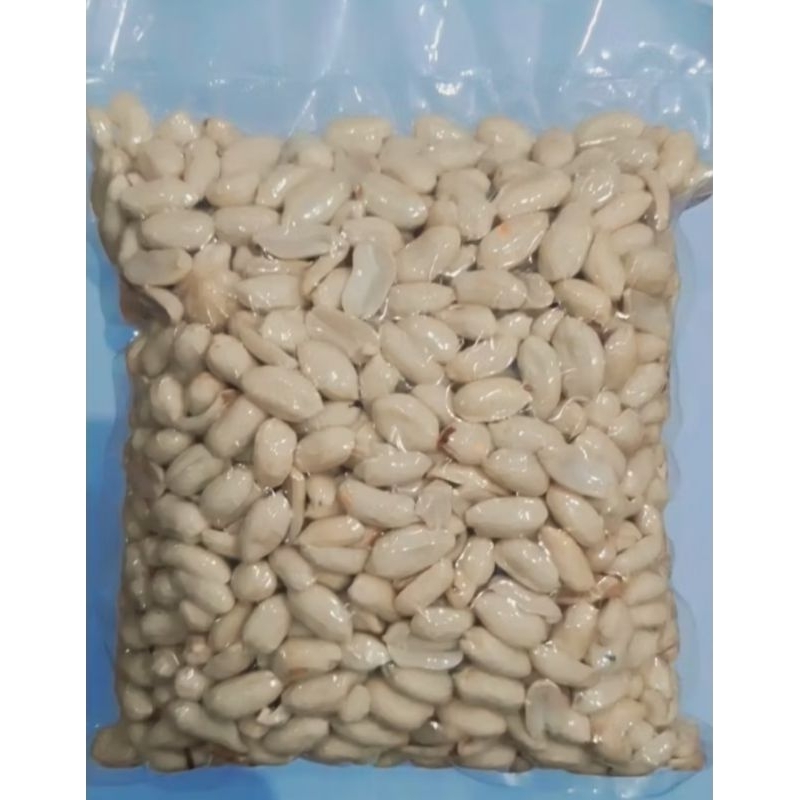 

Kacang Tanah Thailand kemas vakum, Kacang Tanah Kupas Jumbo, Kacang Super 1kg