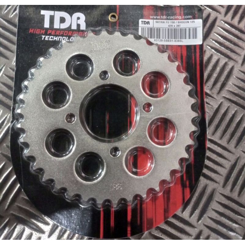 Gear gir belakang Suzuki smash Shogun satria fu lama 428 original TDR TYPE sss